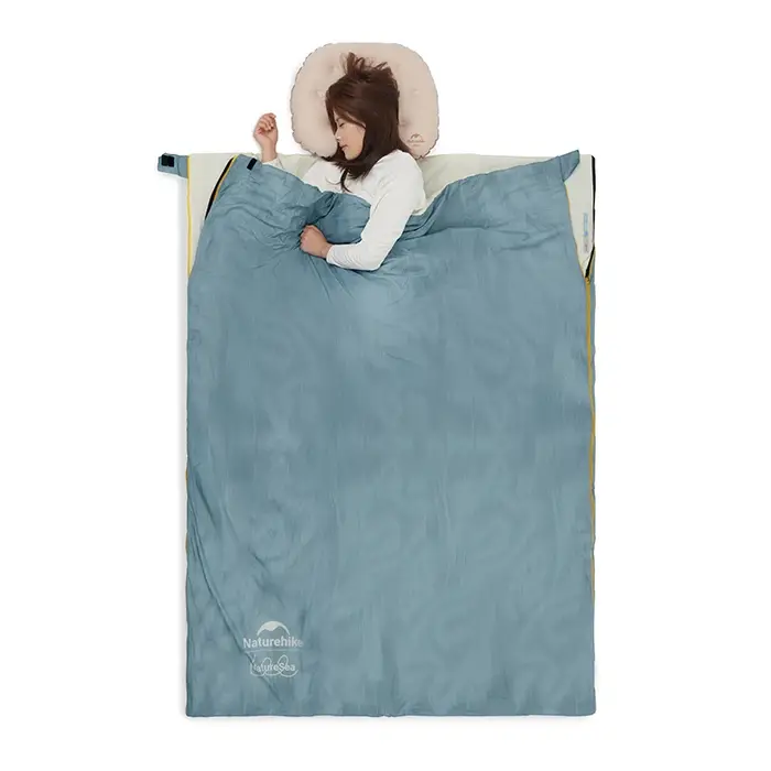 Naturehike – sac de couchage d'extérieur ultraléger, enveloppe d'hiver épissable, pour Camping, couette en coton imperméable pour adultes