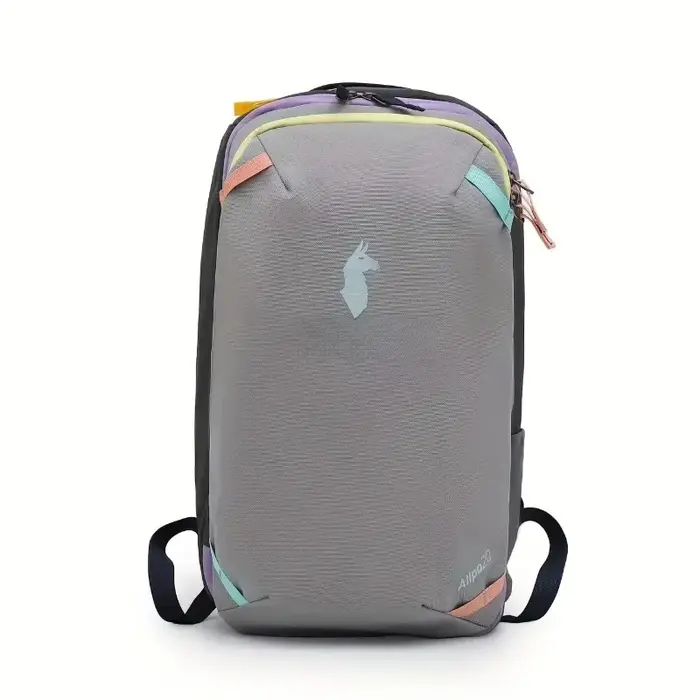 Sac à dos double épaule durable aux couleurs vives Dopaamine
