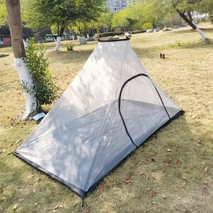 Nouveau Camping moustiquaire tente avec fond simple porte