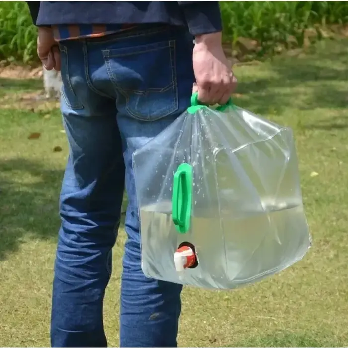 Sac à eau pliable d'extérieur 10L/20L