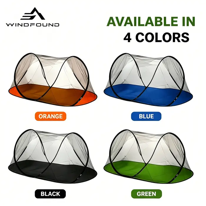 Tente anti-moustiques portable instantanée pour le camping en extérieur
