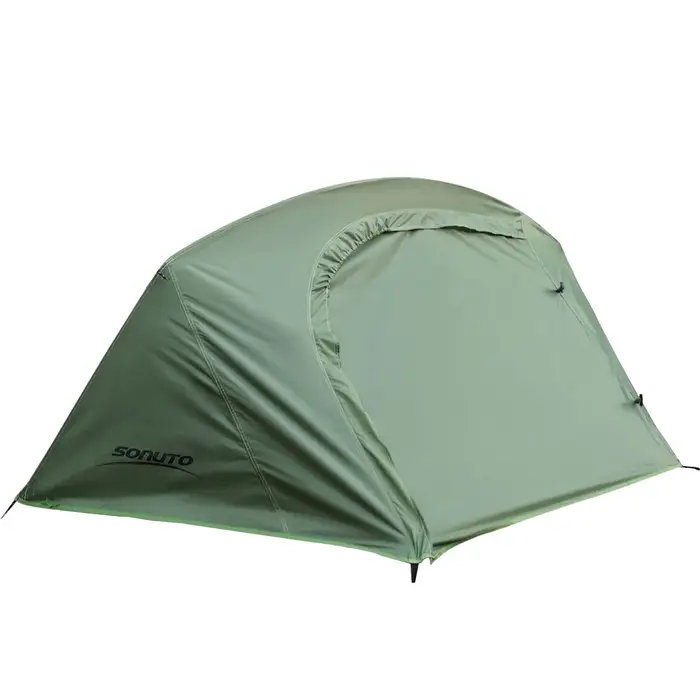 MacAAOutdoor-Tente Légère Anti-Moustiques, Lit de Marche, Tente Unique, DulShelter, Moustiquaire, Imperméable, Terrain, 1.89kg