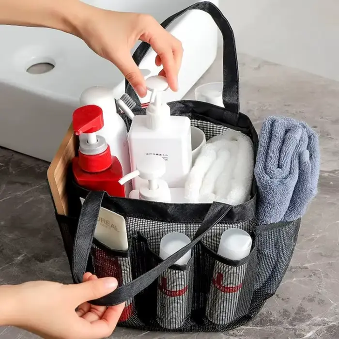 Sac de Douche Portable en Maille