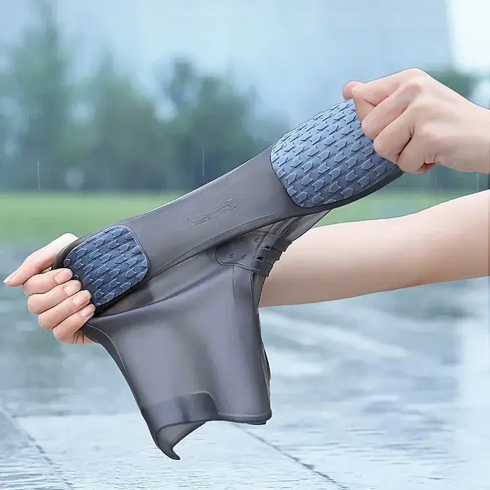 Couvre-bottes De pluie imperméable anti-dérapant couvre-chaussures Cubre Zapatos Para La Lluvia De S