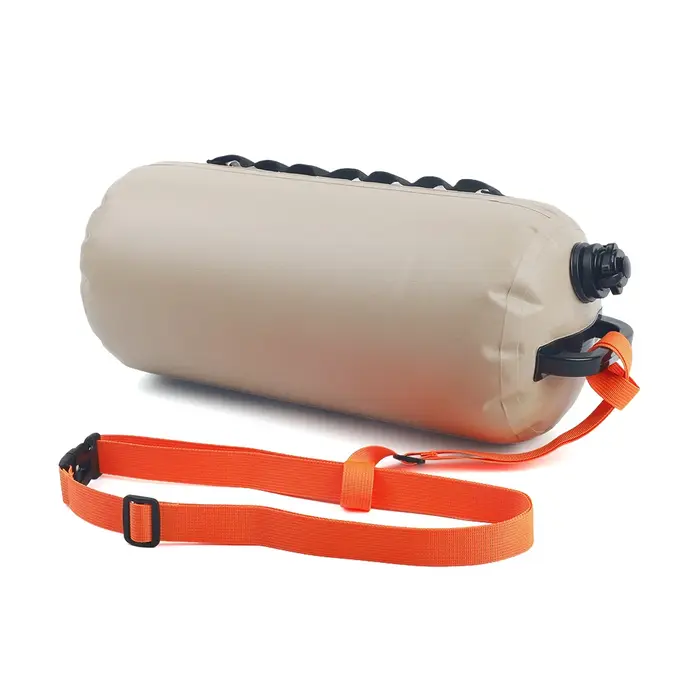 Sac flottant multifonctionnel pour bouteille d'eau, conteneur de 10 kg, contrepoids de tente, sac d'eau en PVC pour la natation, la dérive et le surf en extérieur