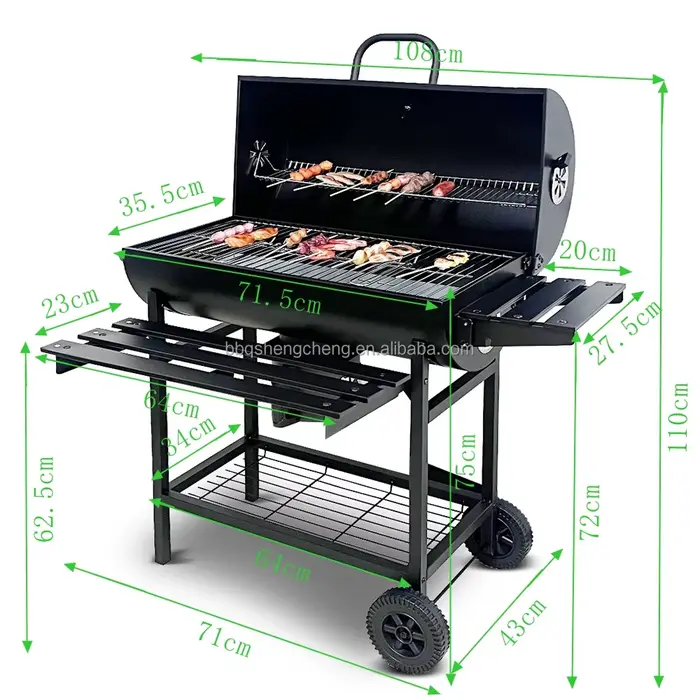 Barbecue de cuisine en plein air