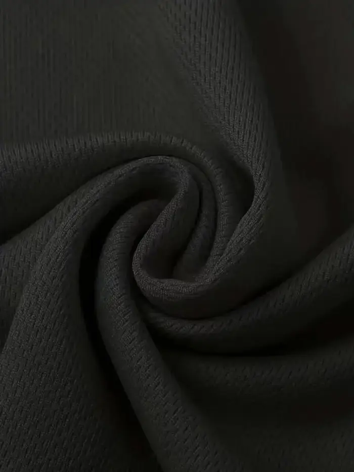 T-shirt col rond noir ultraléger pour hommes, séchage rapide, respirant, absorbant la sueur, adapté 