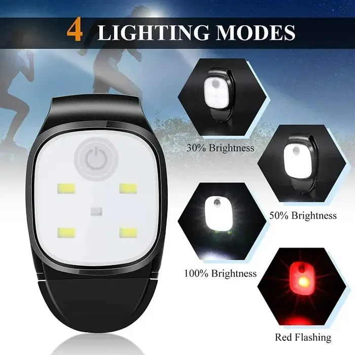 Lampe de poche à Clip LED