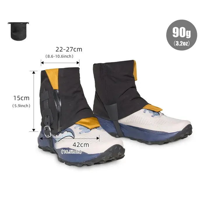 Guêtres de chaussures d'extérieur