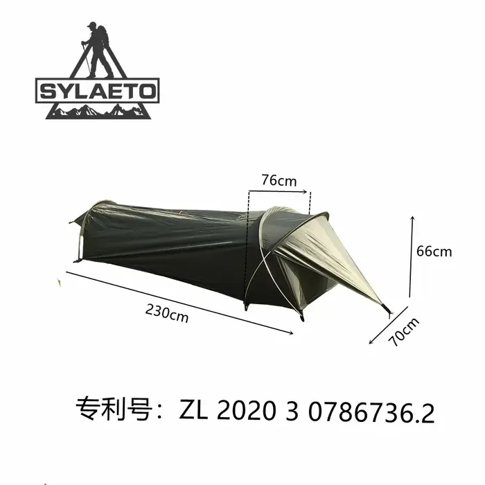 Tente bivy 1 personne pour le camping