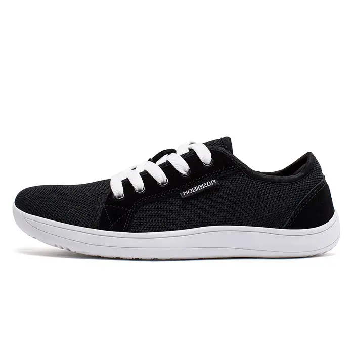 HOBIBEAR Chaussures larges pieds nus pour hommes pour course sur sentier unisexe