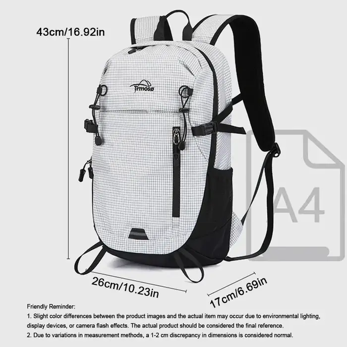 Sac à dos de randonnée élégant unisexe