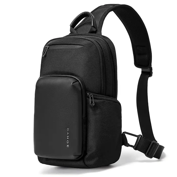 Sac à bandoulière de randonnée pour homme BANGE, sac de sport imperméable, sac de poitrine de voyage