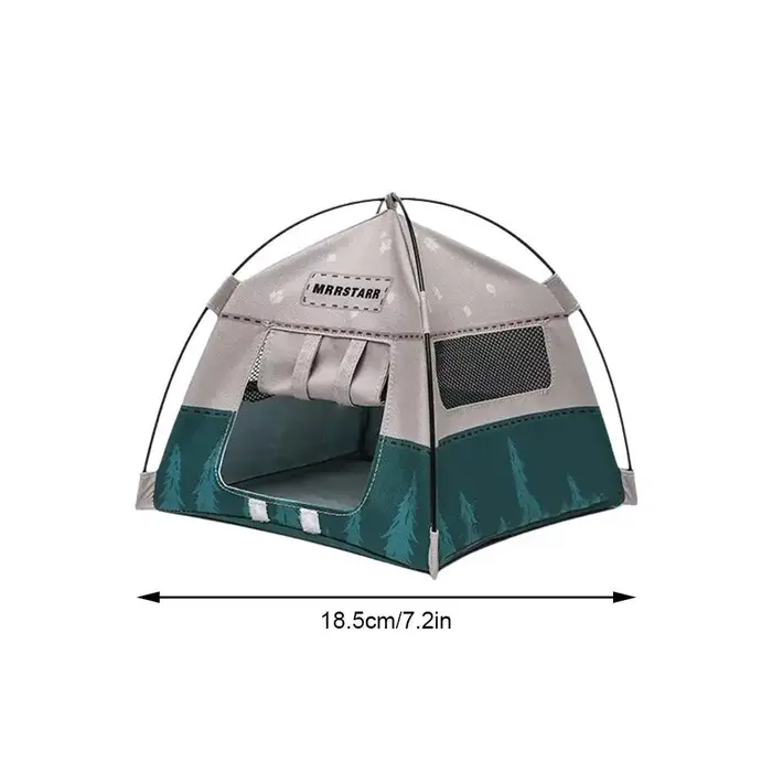 Modèle de tente de camping à l'échelle 18,5 cm, décoration, tente extérieure simulée, ornement, acce