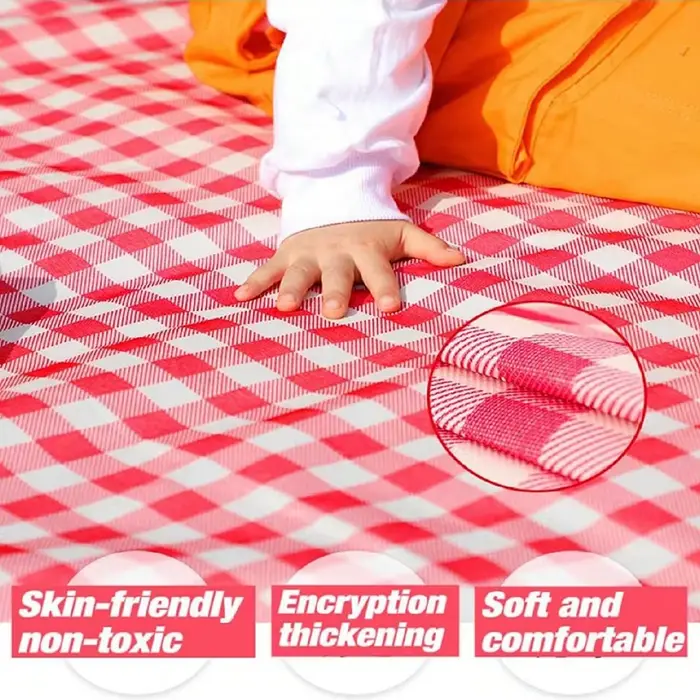 Couverture de pique-nique en polymère portable
