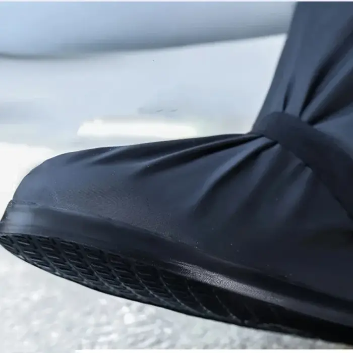 Couvre-chaussures imperméables réutilisables antidérapants pour cyclisme et randonnée