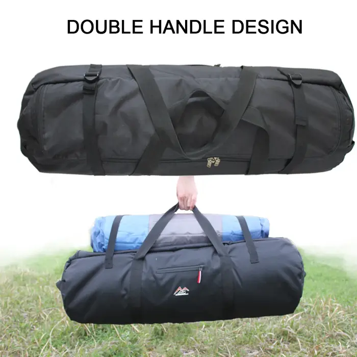 Sac de Rangement de Tente de Camping Portable en Toile