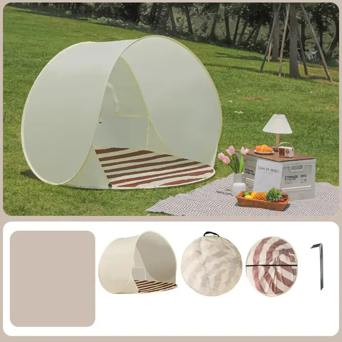 Tente de camping portable d'extérieur