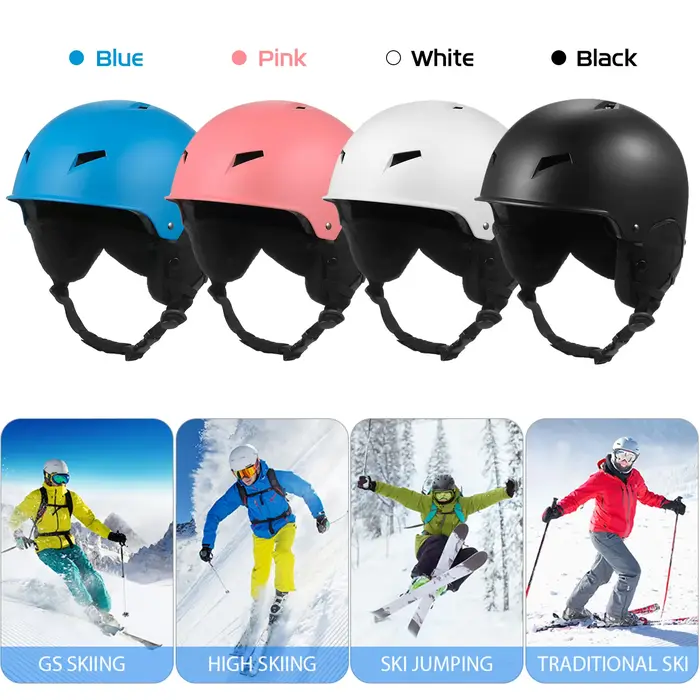 Casque de neige d'hiver pour femmes et hommes