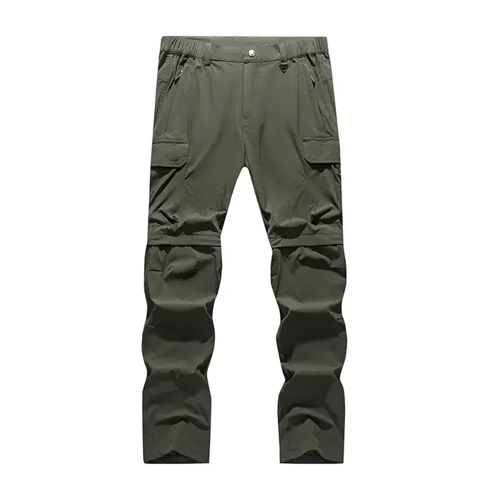 Pantalon convertible de randonnée cargo pour hommes