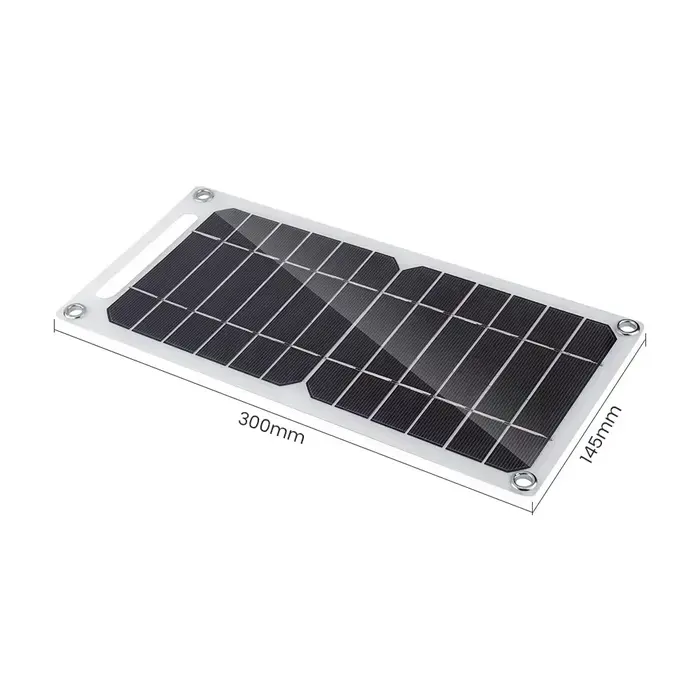 Pour l'urgence extérieure USB 5-35W chargeur Portable étanche panneau solaire peut être fixé sac à dos pour la