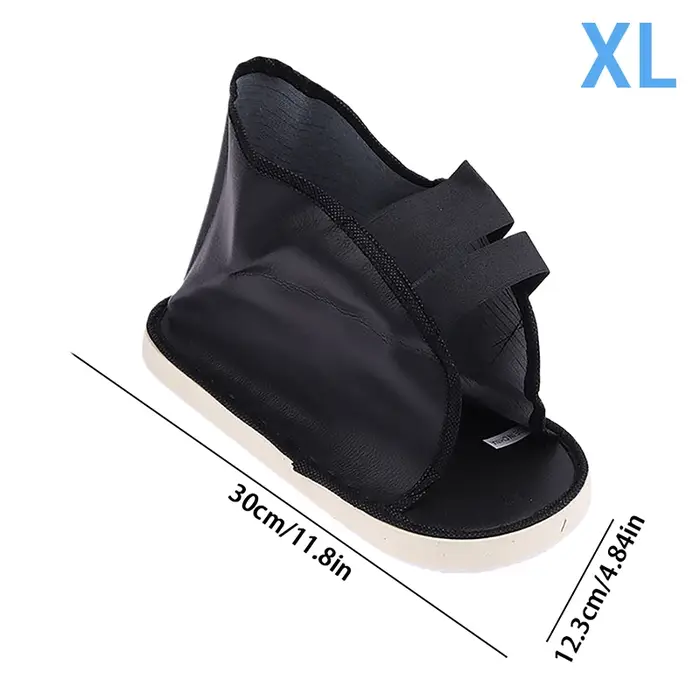 Botte de marche plate antidérapante respirante pour la protection du pied, la récupération des fract