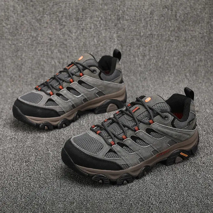 HIKEUP baskets pour hommes chaussures de randonnée en cuir bottes de Trekking femmes Camping chasse