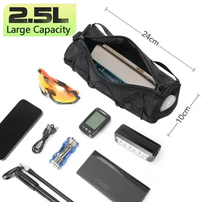 Nouveau sac de guidon sacs de vélo cadre sacoche multifonction Portable sac à bandoulière accessoire
