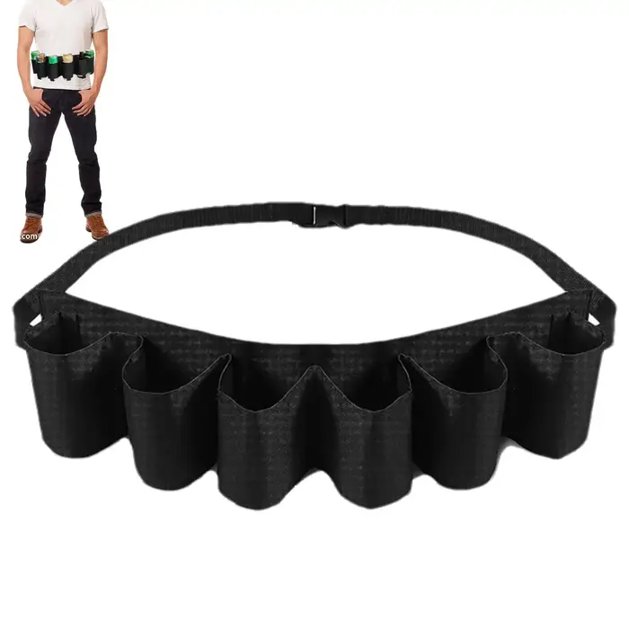 Peut contenir 6 canettes étui Portable bouteille taille bière ceinture sac pratique bouteilles de vin boisson