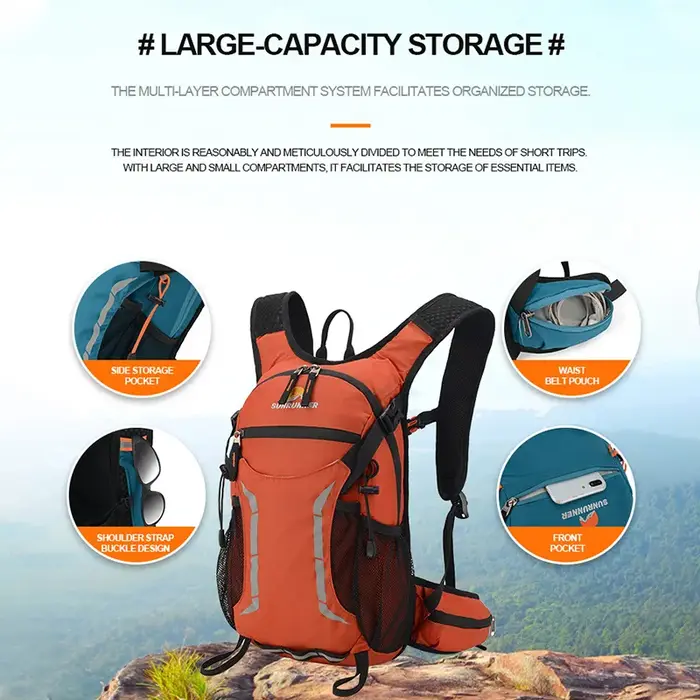 Sac à dos de Camping en plein air imperméable et respirant