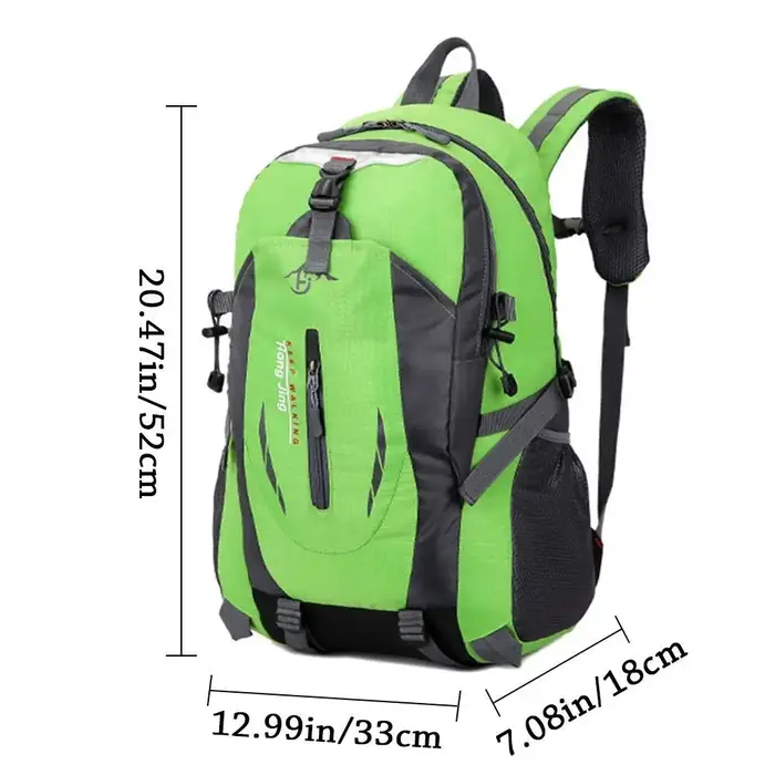 Grand Sac à Dos Étanche de 40l en Nylon Durable
