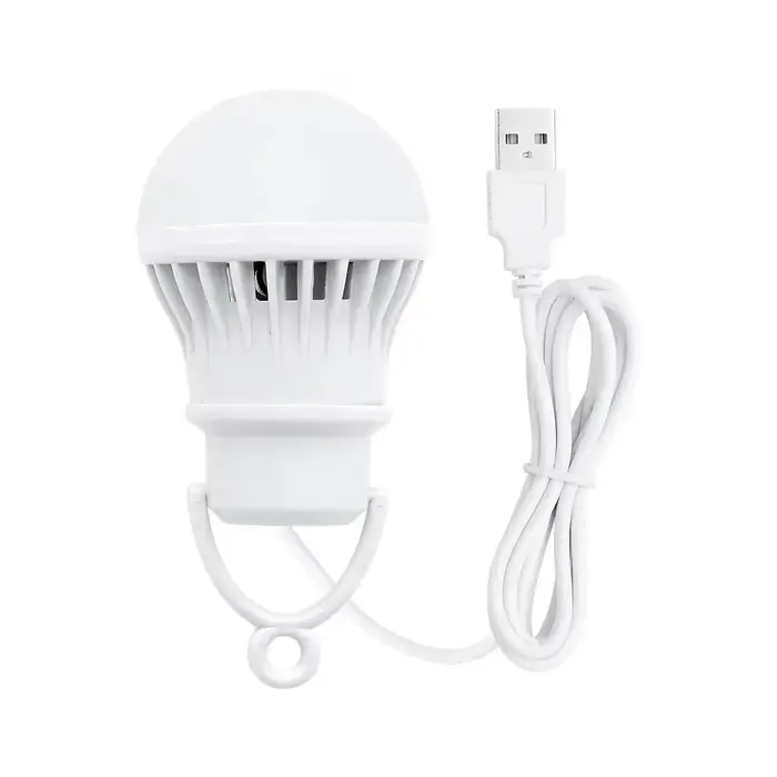 3W 5W 7W USB lampe ampoule Portable Camping lanterne