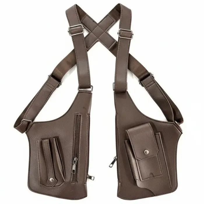 Sac tactique rétro à double bandoulière