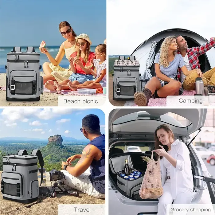 Sac à dos isotherme imperméable de 30 L pour hommes et femmes