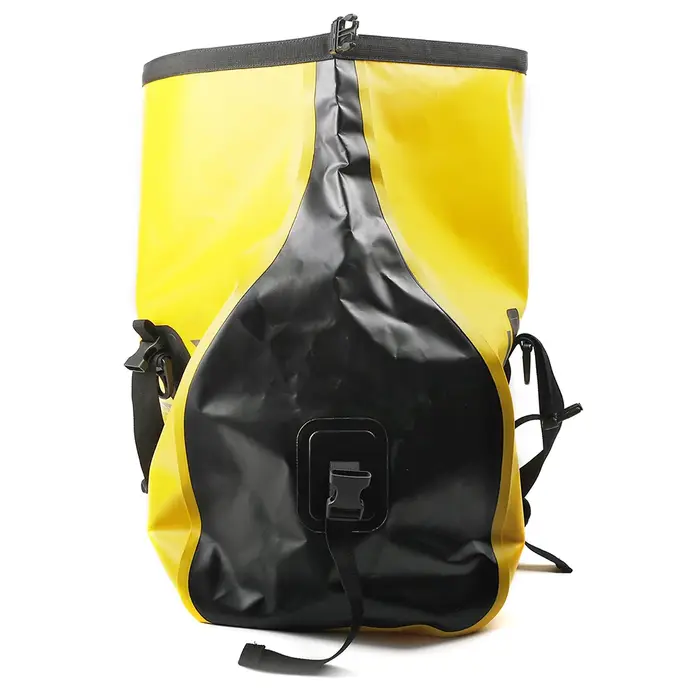 Sac sec pour moto 50L/80L, sac arrière étanche avec sangles en corde, sac en rouleau pour kayak, Camping, bateau, moto