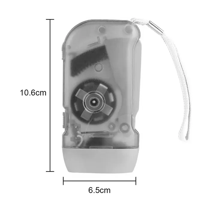 LED main pressage Dynamo lampe de poche manivelle puissance liquidation