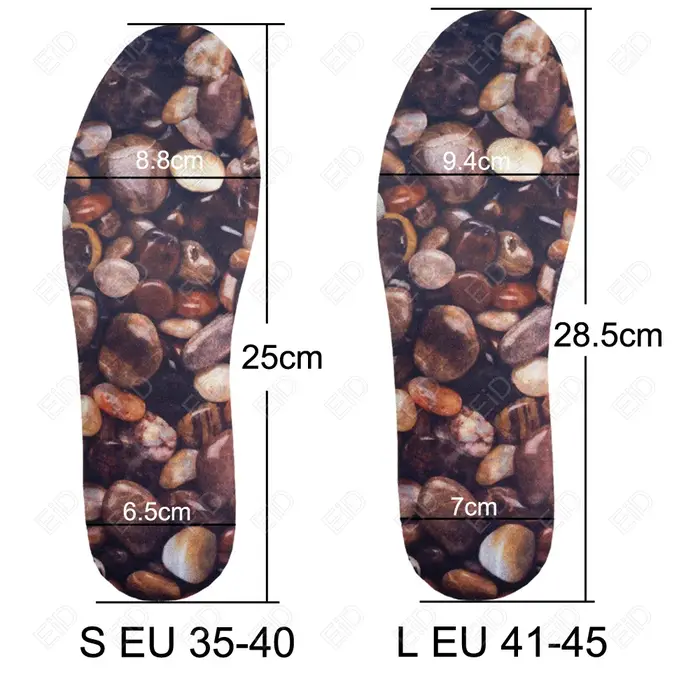 Semelles intérieures unisexes pour chaussures