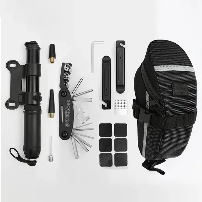 Kit d'outils de réparation de vélo Portable