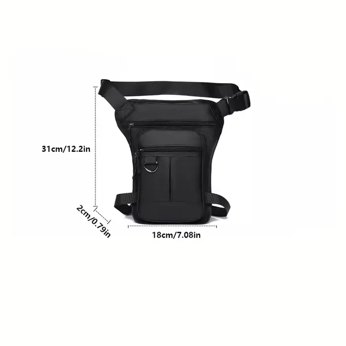 Sac de voyage tactique étanche moto taille jambe sac hommes hanche Bum Pack