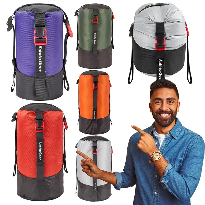 Sac de couchage ultraléger en Polyester 1-25L pour Camping en plein air