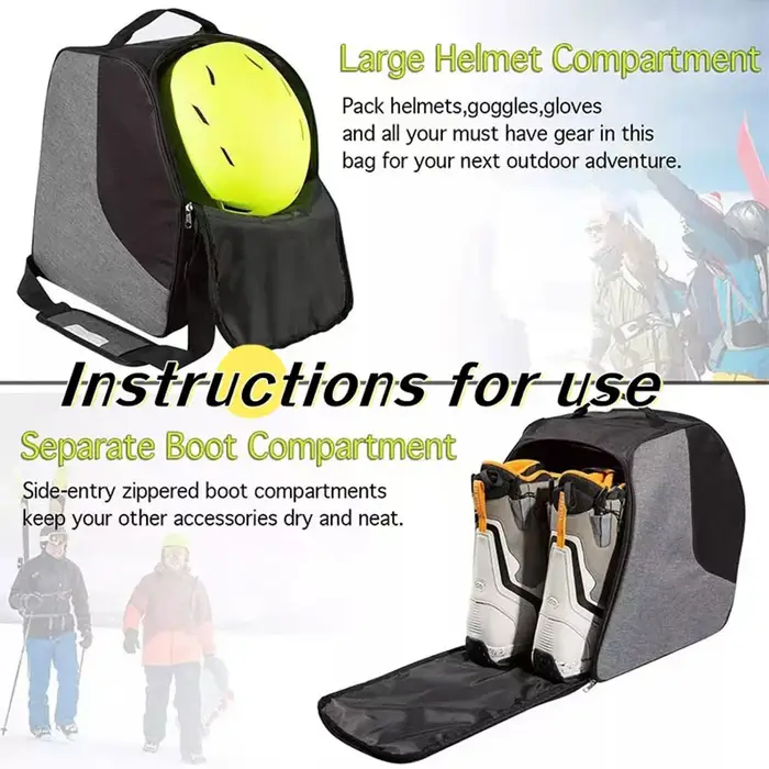 Sac de chaussures de Ski imperméable pour l'hiver et l'extérieur