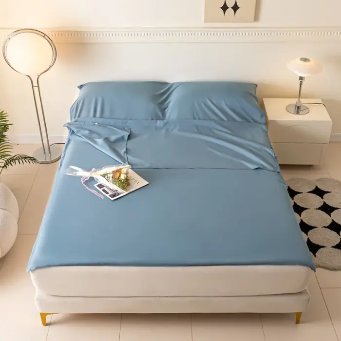 Sac de couchage léger avec doublure en coton