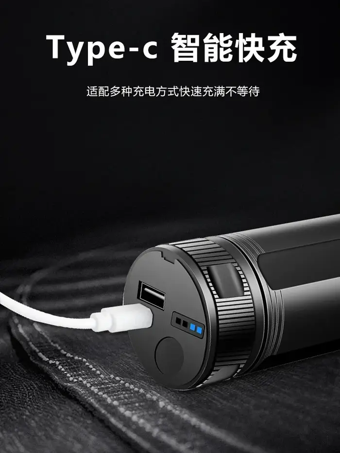 Lampe de poche LED super lumineuse