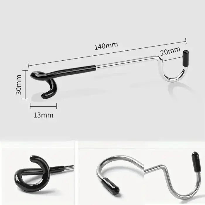 Support de lampe pour poteau de tente