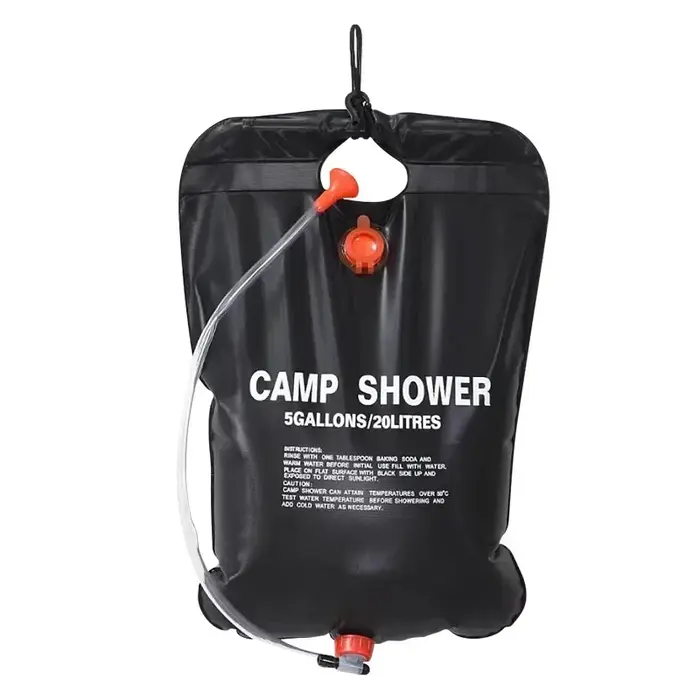 Sac de douche solaire pliable 20/40l