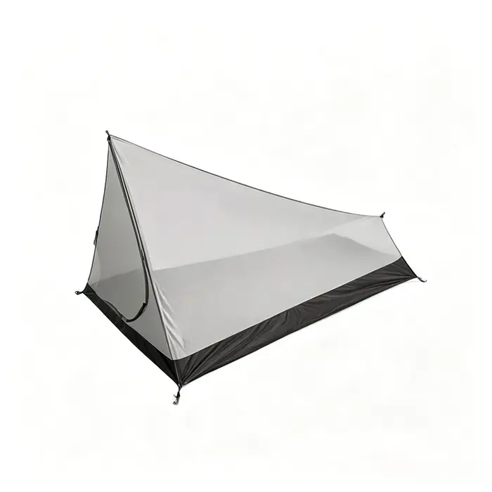 Moustiquaire de camping extérieure portable, tente individuelle en maille respirante ultra-légère po