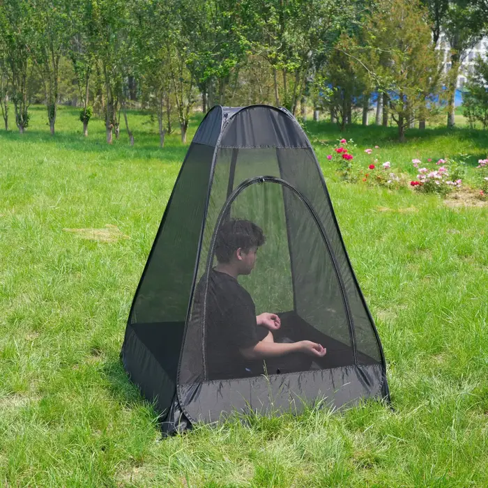 Tente anti-moustiques de pêche et de camping à ouverture rapide pour l'extérieur