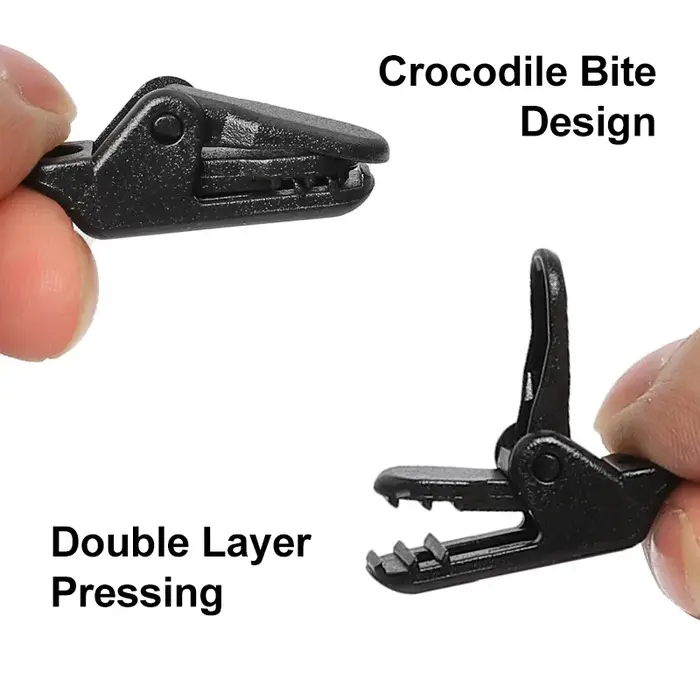 10/20/50pcs Clips de tente robustes pour bâche extérieure