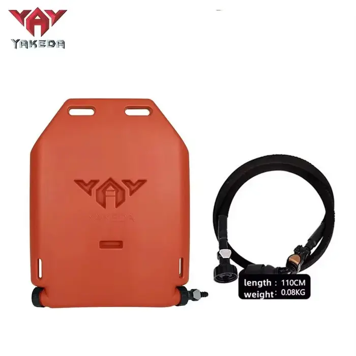 YAKEDA 1.75L bouteille d'eau d'hydratation avec tuyau bouilloire multifonctionnelle doublure de gilet EVA sac d'eau de qualité alimentaire