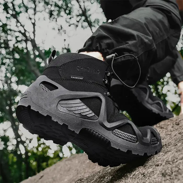 Bottes d'escalade et de randonnée imperméables pour hommes